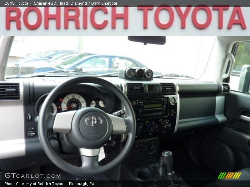 Black Diamond / Dark Charcoal 2008 Toyota FJ Cruiser 4WD