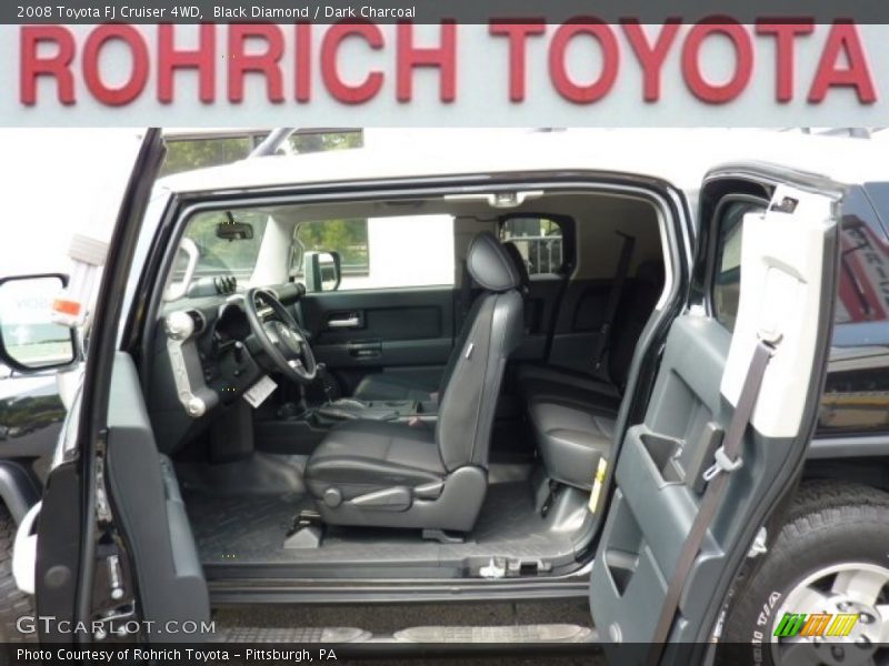 Black Diamond / Dark Charcoal 2008 Toyota FJ Cruiser 4WD