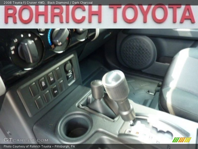 Black Diamond / Dark Charcoal 2008 Toyota FJ Cruiser 4WD