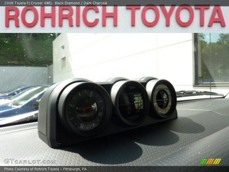 Black Diamond / Dark Charcoal 2008 Toyota FJ Cruiser 4WD