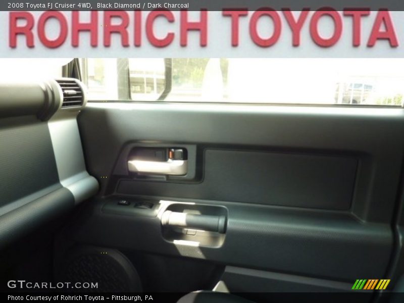 Black Diamond / Dark Charcoal 2008 Toyota FJ Cruiser 4WD
