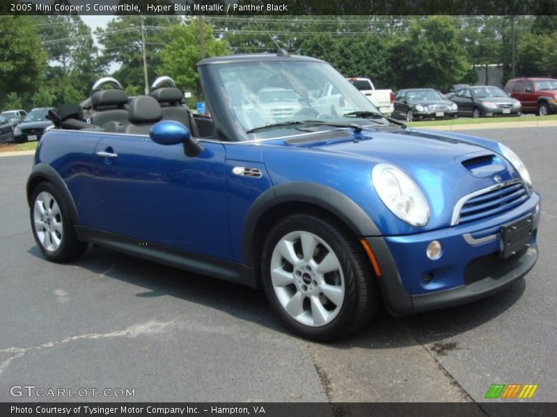 Front 3/4 View of 2005 Cooper S Convertible