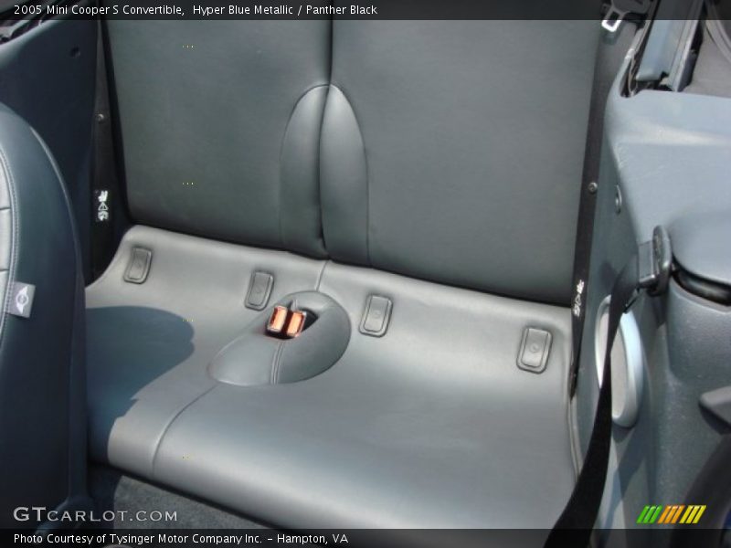 Hyper Blue Metallic / Panther Black 2005 Mini Cooper S Convertible