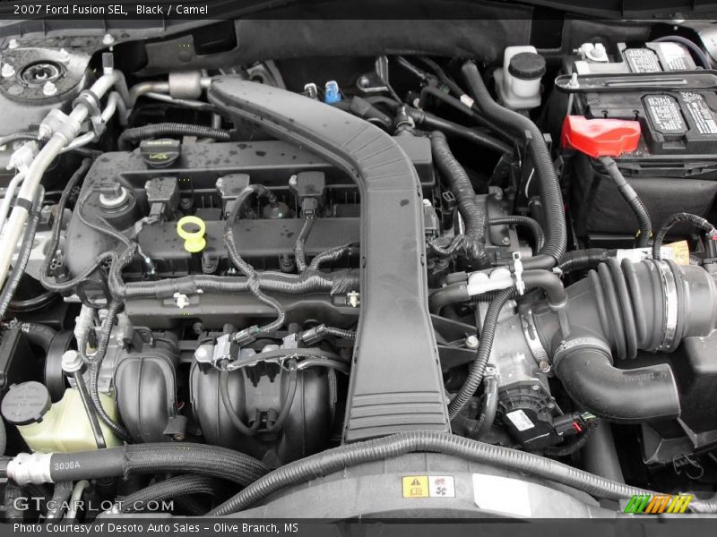 Black / Camel 2007 Ford Fusion SEL