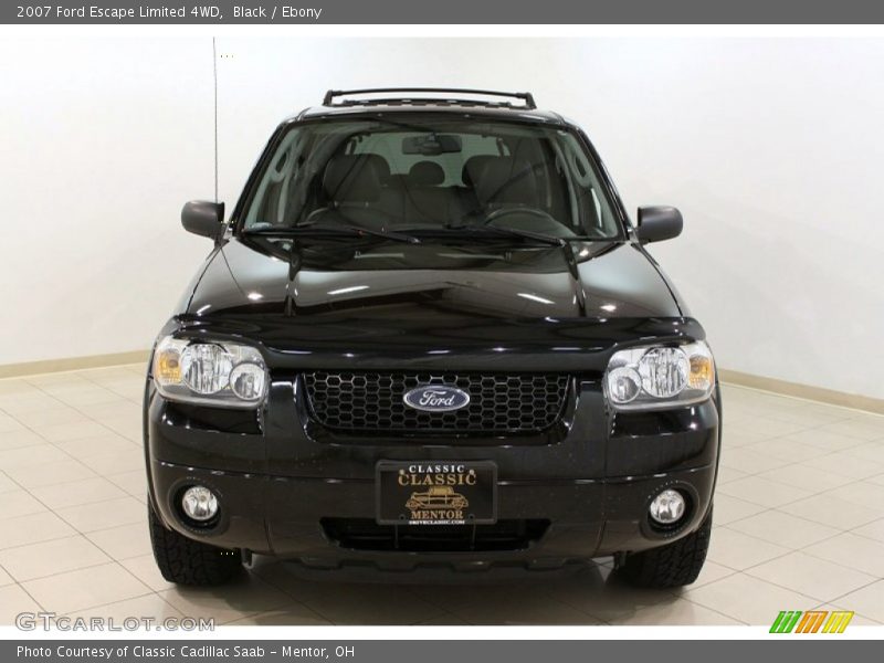 Black / Ebony 2007 Ford Escape Limited 4WD