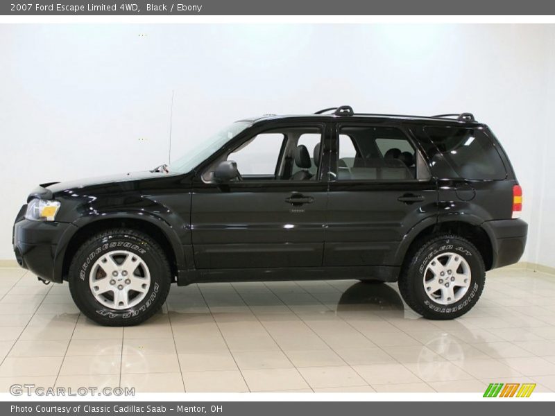  2007 Escape Limited 4WD Black