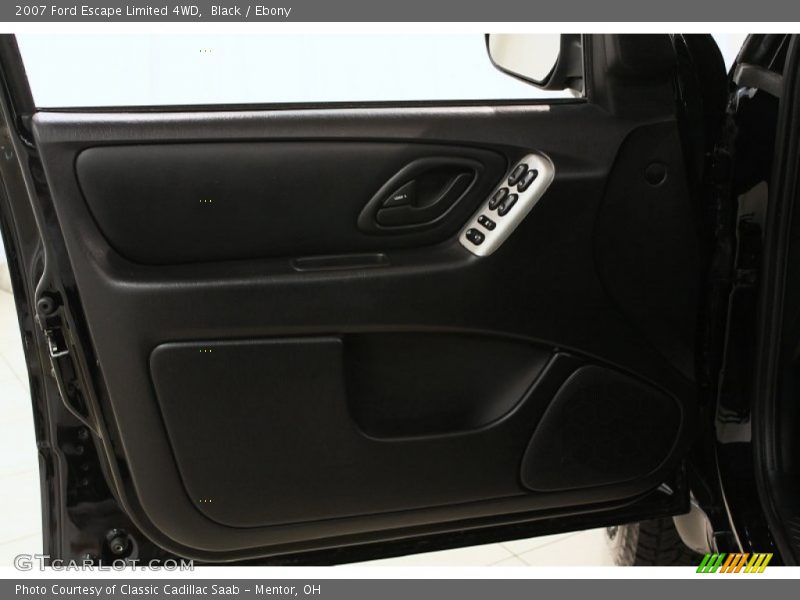 Black / Ebony 2007 Ford Escape Limited 4WD