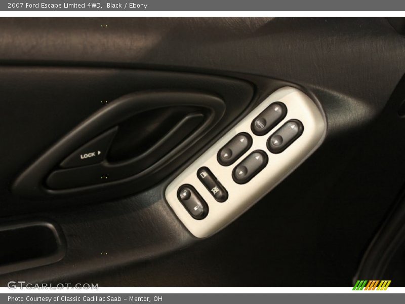 Black / Ebony 2007 Ford Escape Limited 4WD