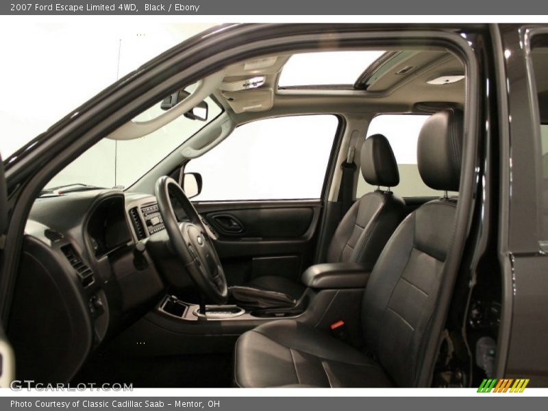  2007 Escape Limited 4WD Ebony Interior