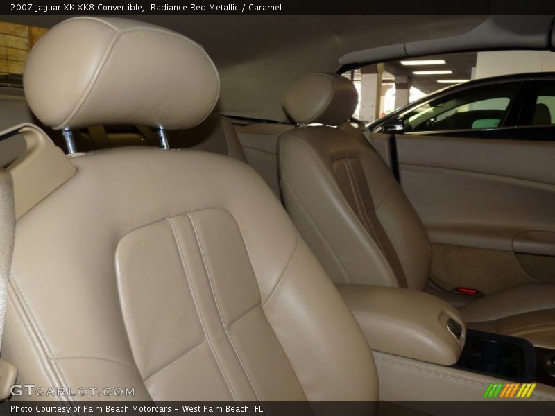  2007 XK XK8 Convertible Caramel Interior