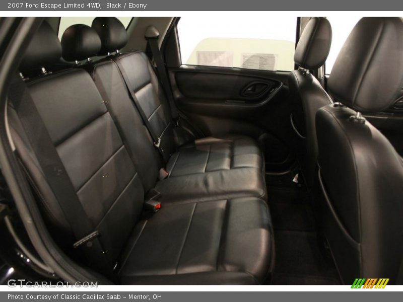  2007 Escape Limited 4WD Ebony Interior