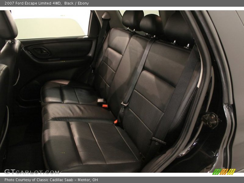  2007 Escape Limited 4WD Ebony Interior