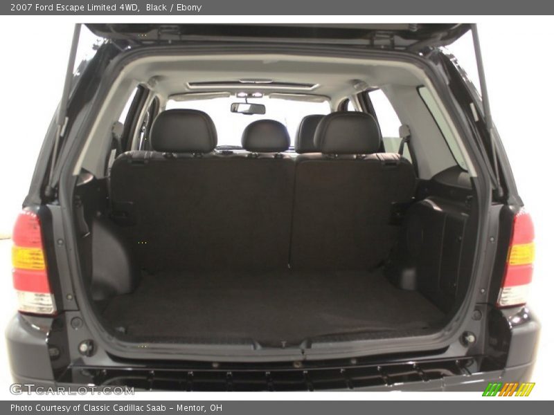 Black / Ebony 2007 Ford Escape Limited 4WD