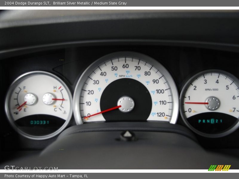  2004 Durango SLT SLT Gauges