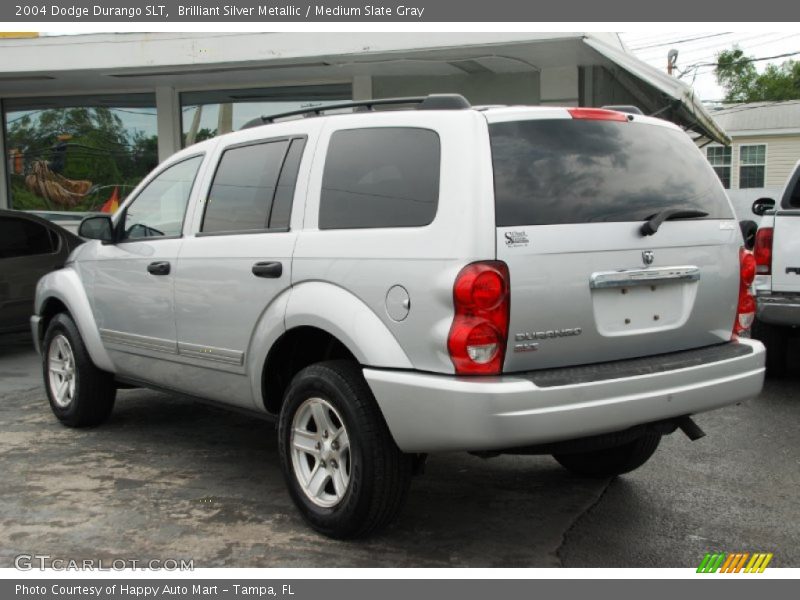 Brilliant Silver Metallic / Medium Slate Gray 2004 Dodge Durango SLT