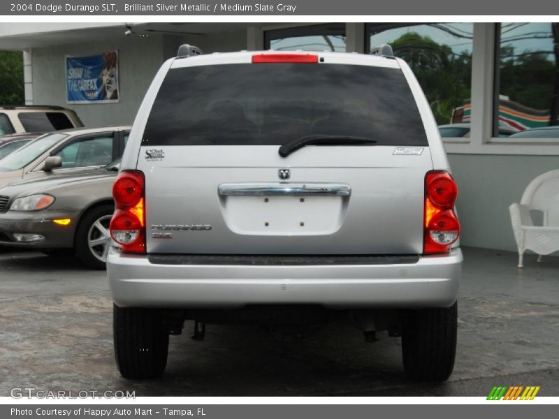 Brilliant Silver Metallic / Medium Slate Gray 2004 Dodge Durango SLT