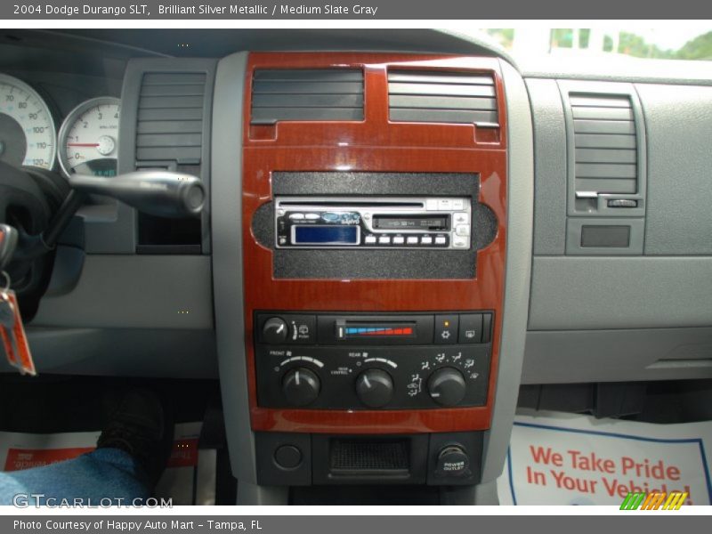 Brilliant Silver Metallic / Medium Slate Gray 2004 Dodge Durango SLT