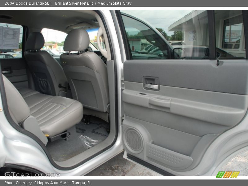 Brilliant Silver Metallic / Medium Slate Gray 2004 Dodge Durango SLT