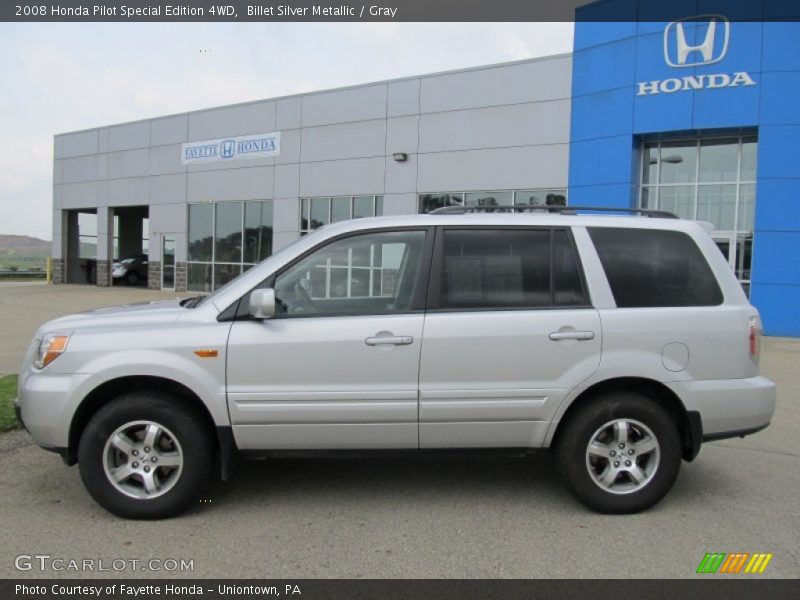 Billet Silver Metallic / Gray 2008 Honda Pilot Special Edition 4WD