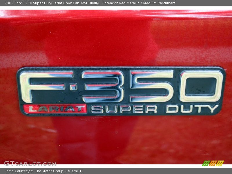  2003 F350 Super Duty Lariat Crew Cab 4x4 Dually Logo