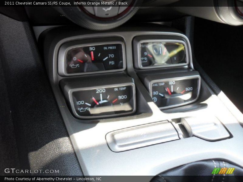 Inferno Orange Metallic / Black 2011 Chevrolet Camaro SS/RS Coupe