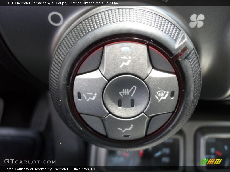 Inferno Orange Metallic / Black 2011 Chevrolet Camaro SS/RS Coupe