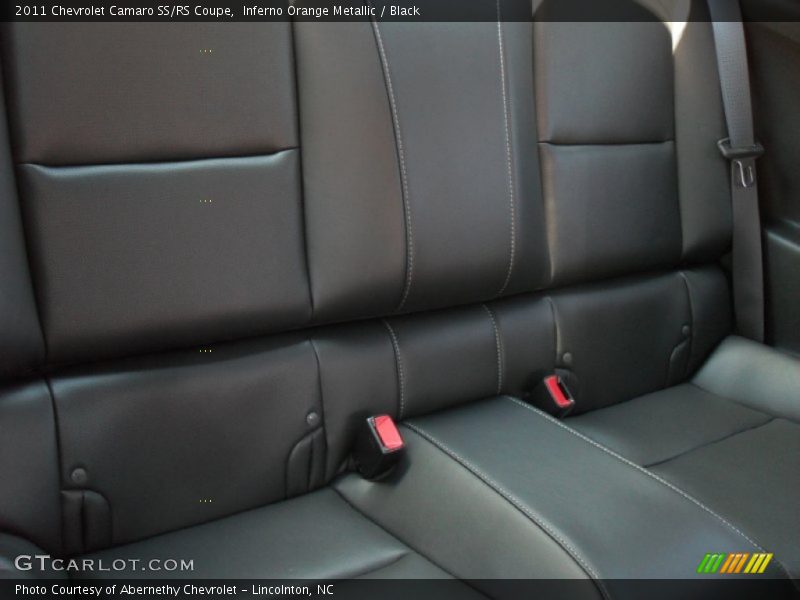 Inferno Orange Metallic / Black 2011 Chevrolet Camaro SS/RS Coupe