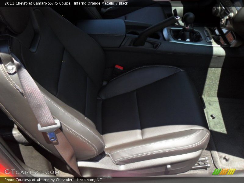 Inferno Orange Metallic / Black 2011 Chevrolet Camaro SS/RS Coupe