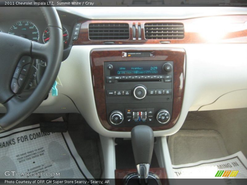 Summit White / Gray 2011 Chevrolet Impala LTZ