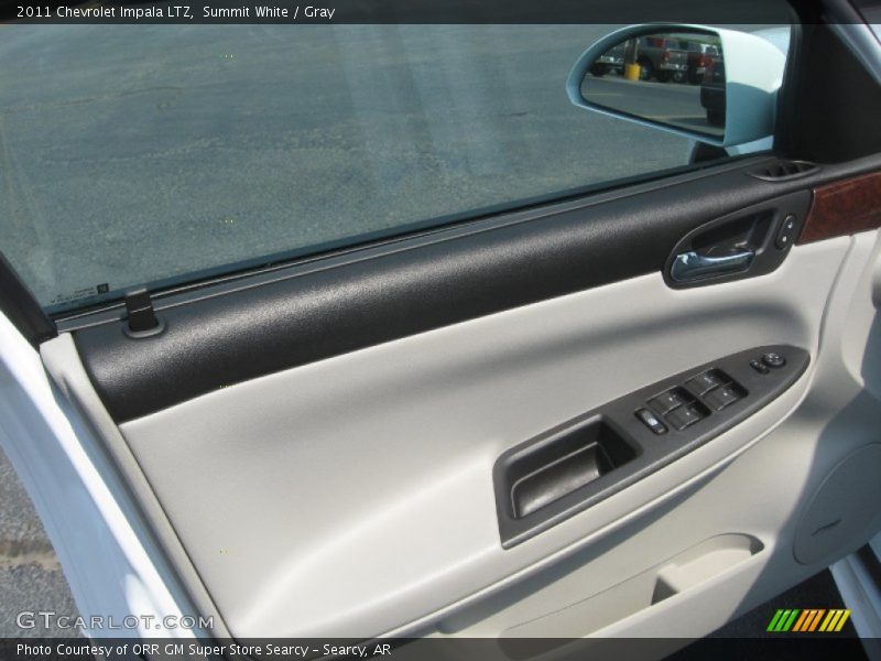 Summit White / Gray 2011 Chevrolet Impala LTZ