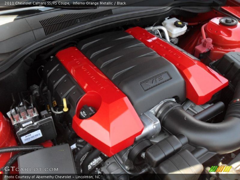 Inferno Orange Metallic / Black 2011 Chevrolet Camaro SS/RS Coupe