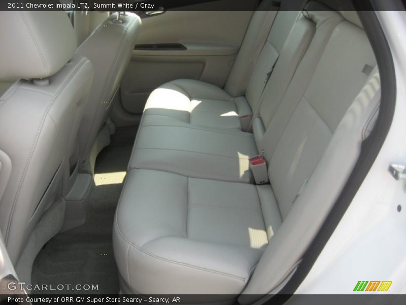 Summit White / Gray 2011 Chevrolet Impala LTZ