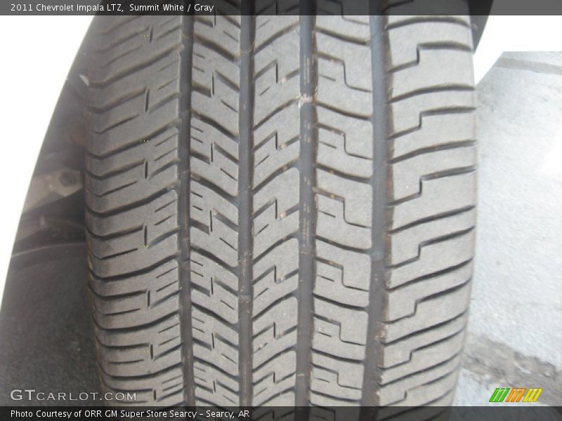Summit White / Gray 2011 Chevrolet Impala LTZ