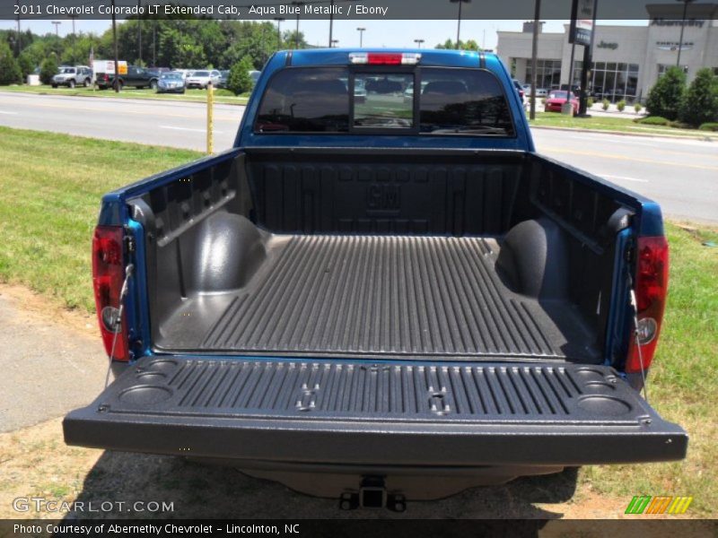 Aqua Blue Metallic / Ebony 2011 Chevrolet Colorado LT Extended Cab