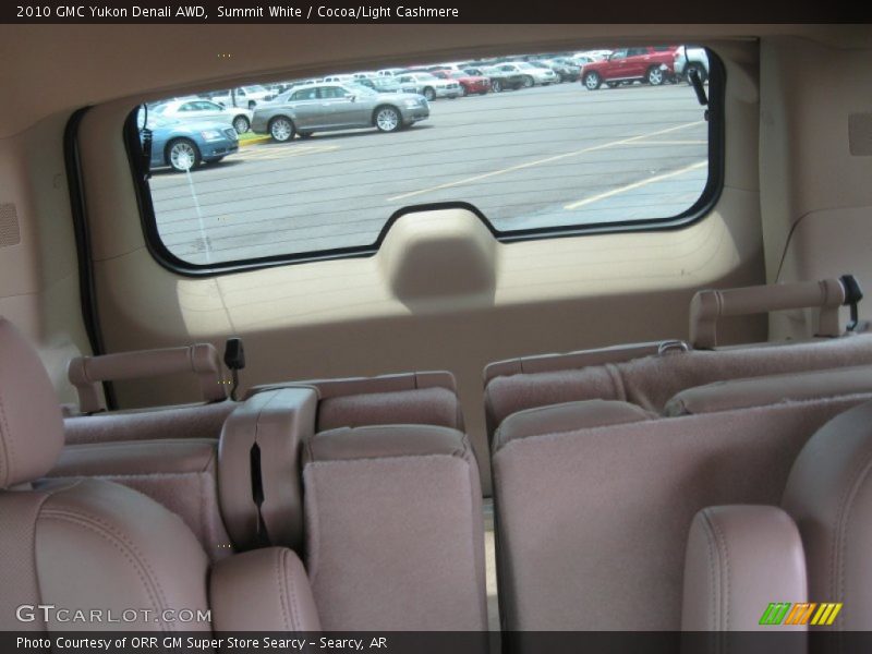 Summit White / Cocoa/Light Cashmere 2010 GMC Yukon Denali AWD
