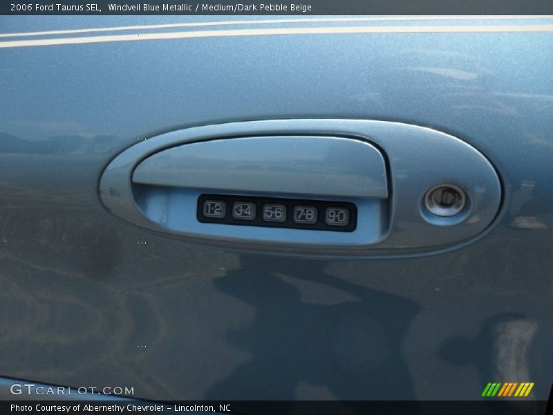 Windveil Blue Metallic / Medium/Dark Pebble Beige 2006 Ford Taurus SEL