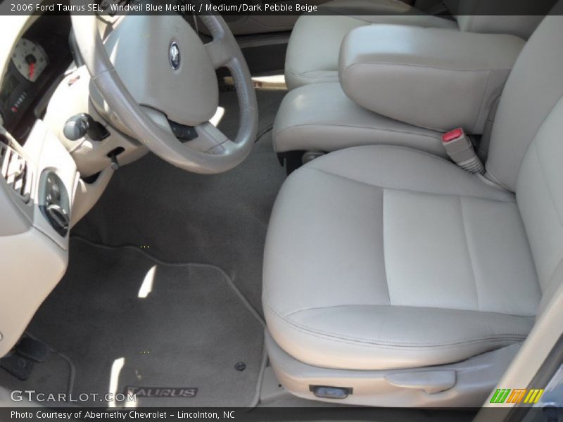 Windveil Blue Metallic / Medium/Dark Pebble Beige 2006 Ford Taurus SEL