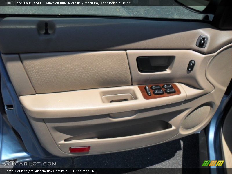Windveil Blue Metallic / Medium/Dark Pebble Beige 2006 Ford Taurus SEL