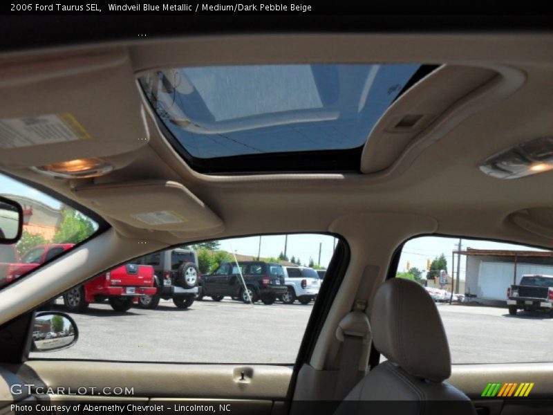 Windveil Blue Metallic / Medium/Dark Pebble Beige 2006 Ford Taurus SEL