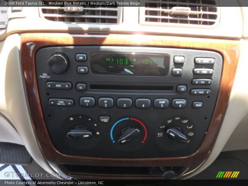 Windveil Blue Metallic / Medium/Dark Pebble Beige 2006 Ford Taurus SEL