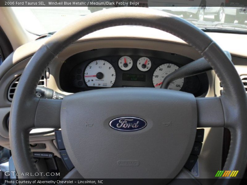 Windveil Blue Metallic / Medium/Dark Pebble Beige 2006 Ford Taurus SEL