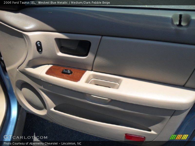 Windveil Blue Metallic / Medium/Dark Pebble Beige 2006 Ford Taurus SEL