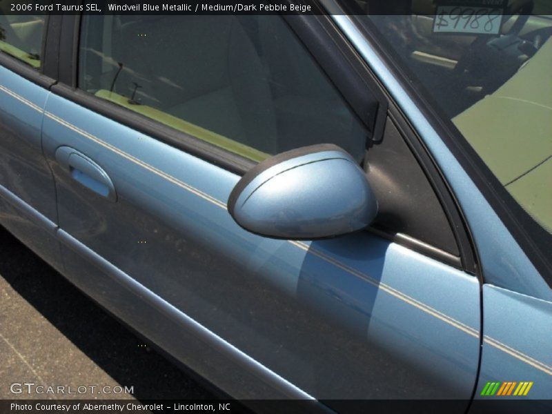 Windveil Blue Metallic / Medium/Dark Pebble Beige 2006 Ford Taurus SEL