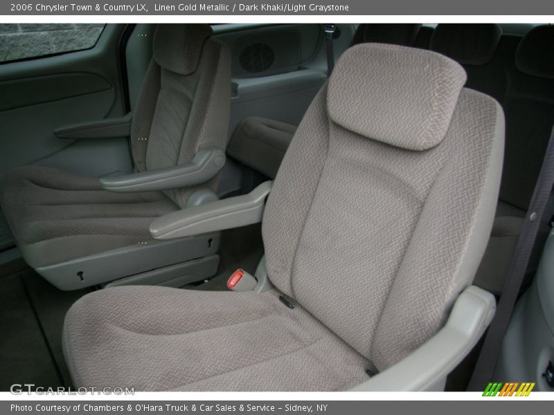 Linen Gold Metallic / Dark Khaki/Light Graystone 2006 Chrysler Town & Country LX
