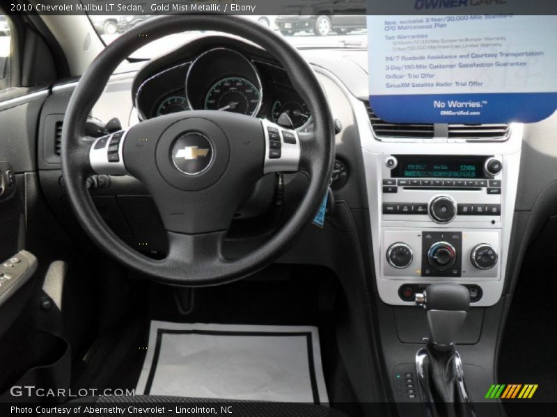 Gold Mist Metallic / Ebony 2010 Chevrolet Malibu LT Sedan