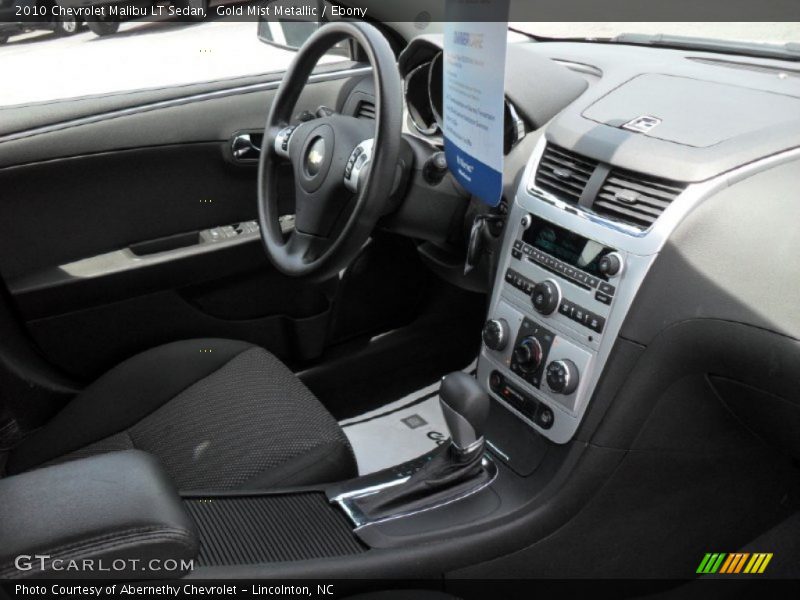Gold Mist Metallic / Ebony 2010 Chevrolet Malibu LT Sedan