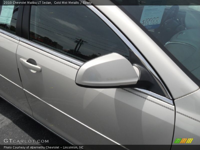 Gold Mist Metallic / Ebony 2010 Chevrolet Malibu LT Sedan