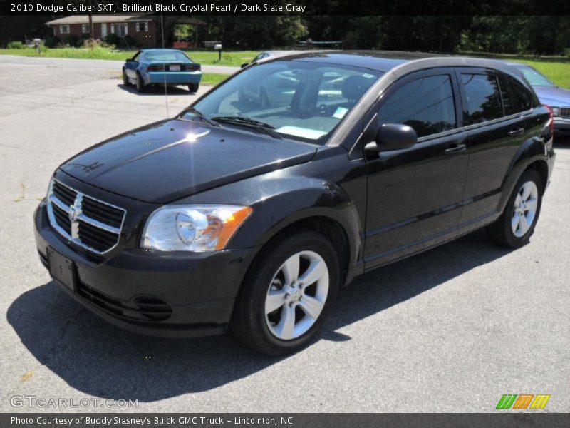 Brilliant Black Crystal Pearl / Dark Slate Gray 2010 Dodge Caliber SXT