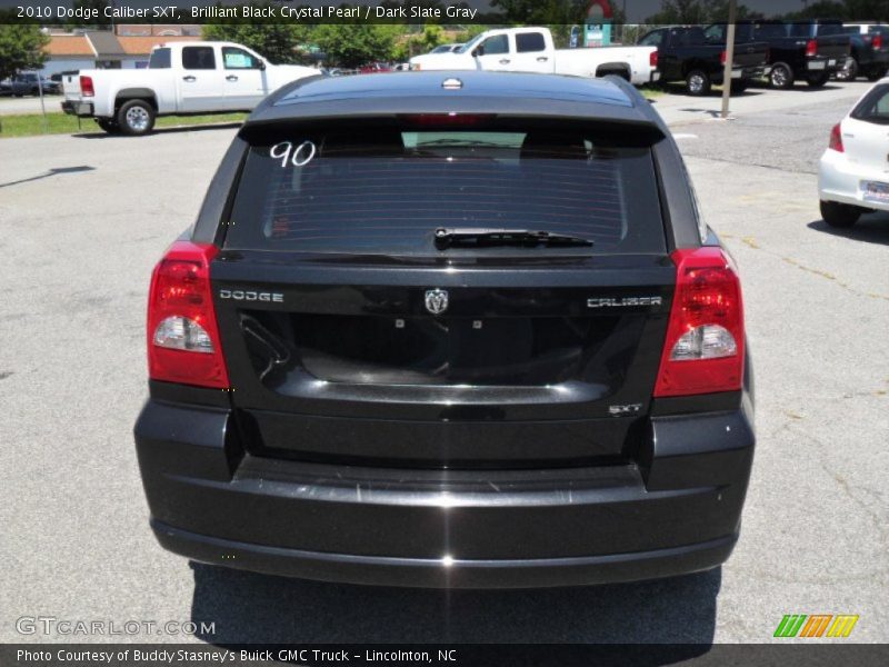 Brilliant Black Crystal Pearl / Dark Slate Gray 2010 Dodge Caliber SXT