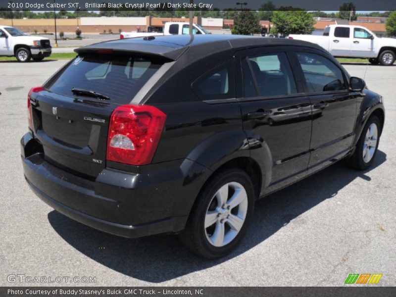 Brilliant Black Crystal Pearl / Dark Slate Gray 2010 Dodge Caliber SXT